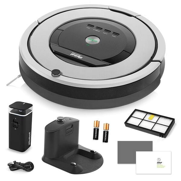 Shop Irobot Roomba 860 Vacuum Cleaning Robot Dual Mode Virtual Wall Barriers With Batteries Extra High Efficiency Filter More Overstock 13387911