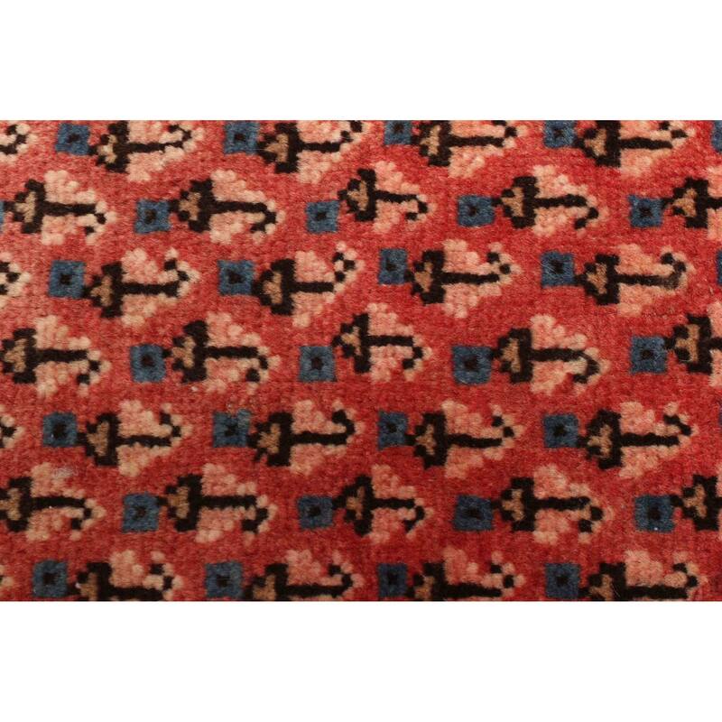 ECARPETGALLERY Hand-knotted Andelz Red Wool Rug - 3'0 x 4'9