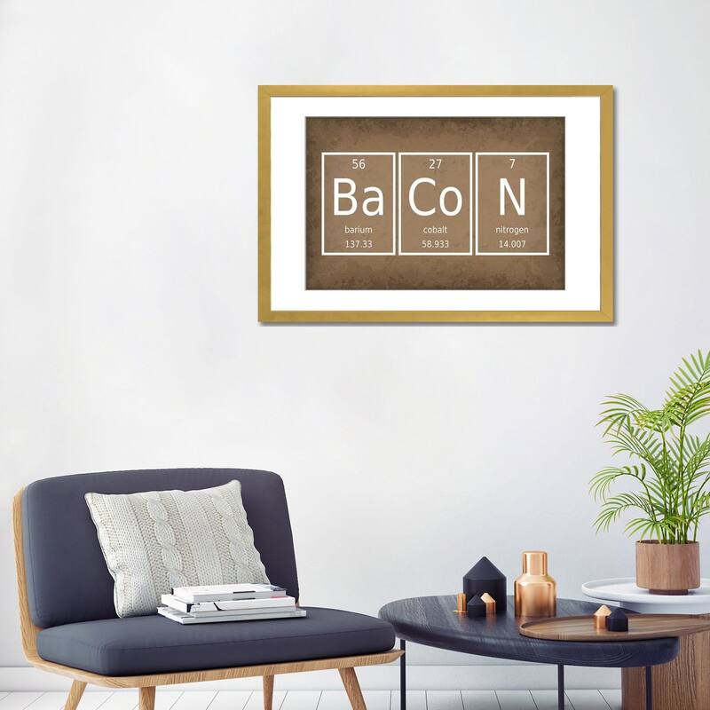 iCanvas "Bacon" by GetYourNerdOn