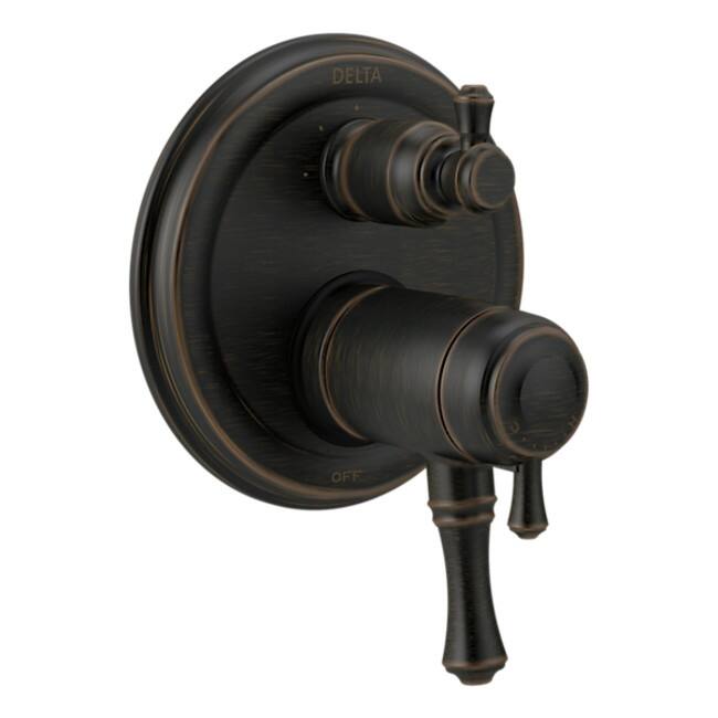 Delta Cassidy 17T Series Thermostatic Valve Trim with Integrated