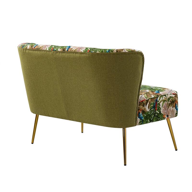 3 Piece Living Room Set with Channel Tufted Back by HULALA HOME