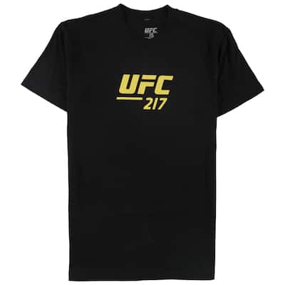 UFC Mens 217 Nov 4 New York Graphic T-Shirt,, Black, Small