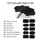 preview thumbnail 3 of 4, 90pcs Chalkboard Label Watertight Reusable Blackboard Storage Stickers - Black