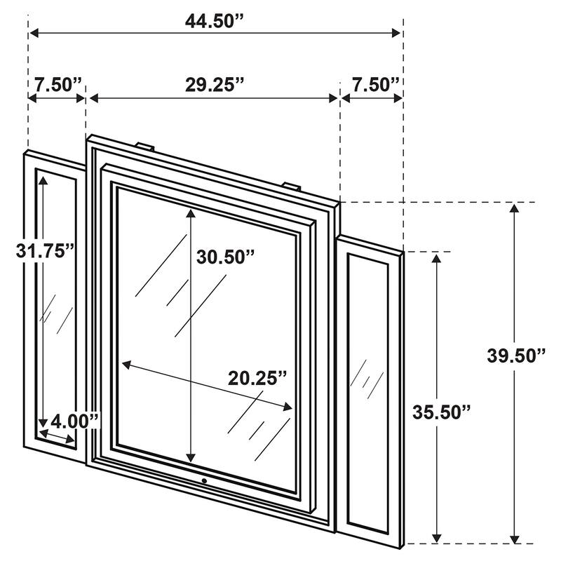 Lorient Bedroom Set Ivory and Camel