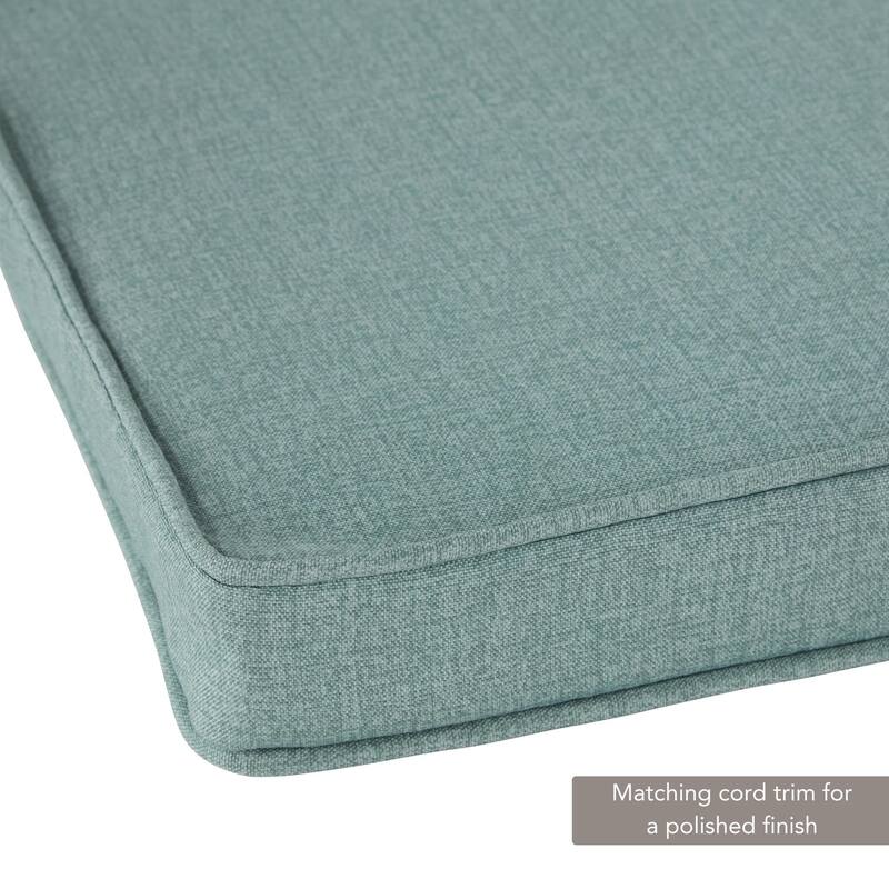 Greendale Home Fashions 18" Square Outdoor Chair Pad (Set of 2)
