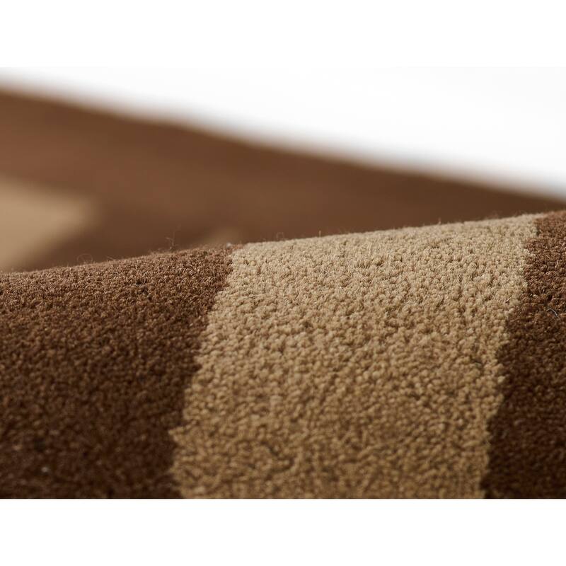 Momeni Simba Hand Tufted Wool Geometric Area Rug