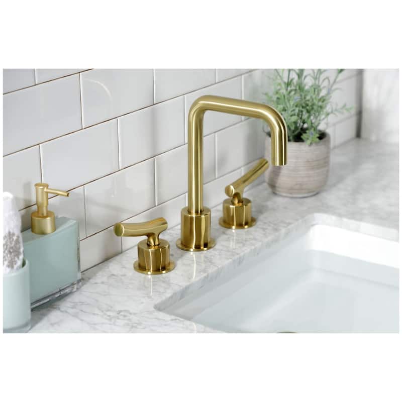 Kingston Brass KS145.TKL Hallerbos 1.2 GPM Widespread Bathroom Faucet