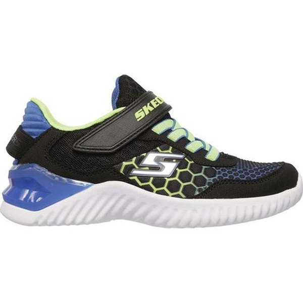 Skechers Ultrapulse-Rapid Shift Toddler Boy/'s Sneaker Black//Blue//Lime Size 6