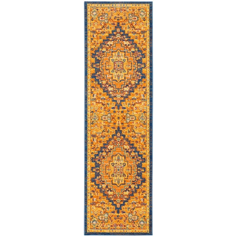 Nourison Allur Boho Contemporary Medallion Persian Area Rug