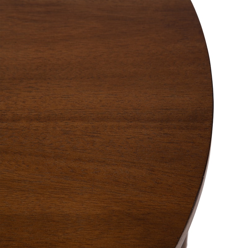 Kate and Laurel Foxford Round Wood Side Table