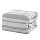 preview thumbnail 16 of 19, Wellco Bedding Comforter Set Bed In A Bag - 7 Piece Luxury POLLY yarn dyed Bedding Sets - Oversized Bedroom Comforters
