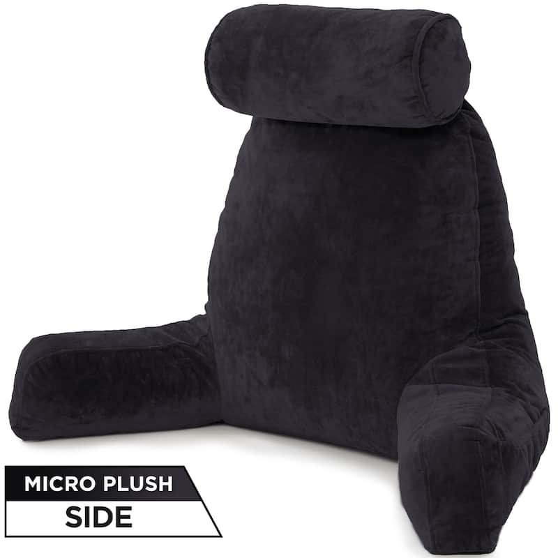 Husband Bedrest Micro-Suede Reading Pillow