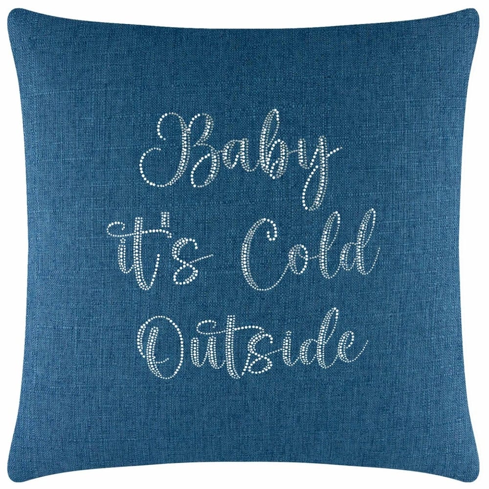 Sparkles Home Baby It's Cold Outside Pillow