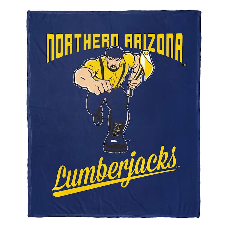 NCAA Big Sky Alumni Silk Touch Throw Blanket - 50" x 60" - Northern Arizona