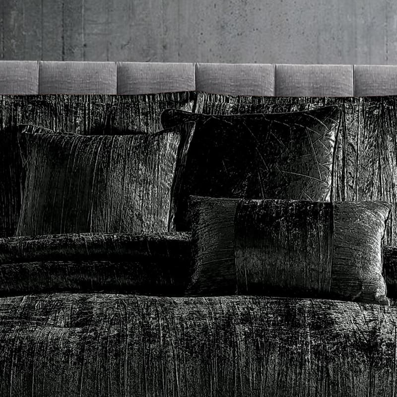Riverbrook Home Turin Crinkled Velvet Comforter Collection