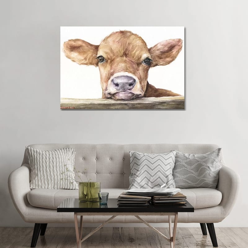 iCanvas "Calf" by George Dyachenko Canvas Print - 32x48x1.5