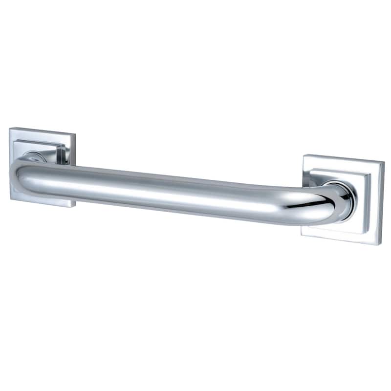 Kingston Brass Claremont 24-Inch x 1-1/4-Inch O.D Grab Bar - Polished Chrome