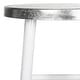 preview thumbnail 6 of 6, SAFAVIEH 30 -inch Kenzie Silver Dipped White / Silver Barstool - 13.5" x 13.5" x 30"