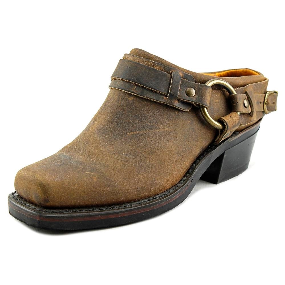 frye clogs and mules
