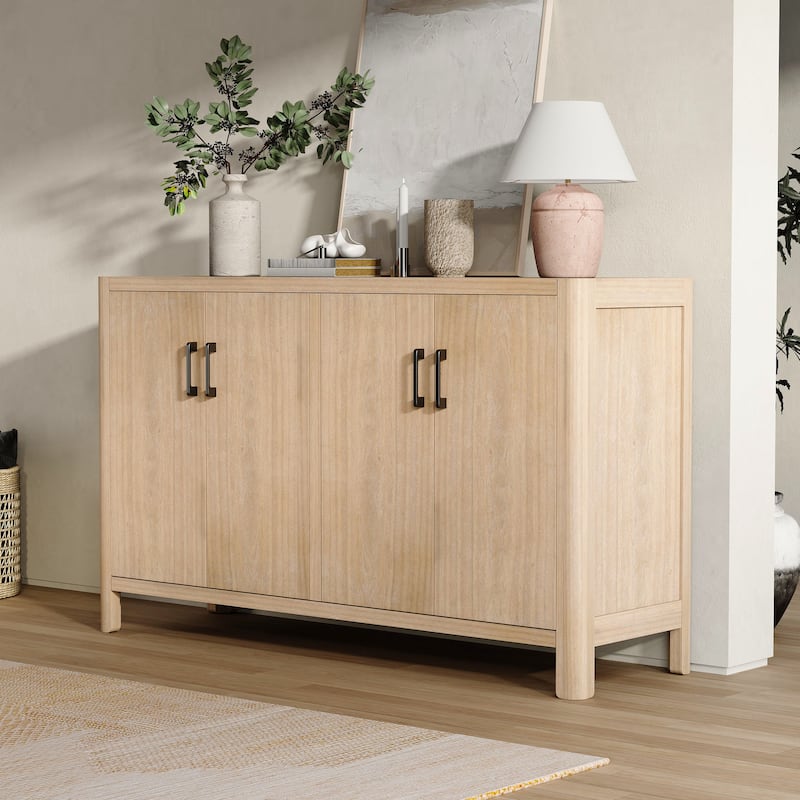 Christopher Knight Home- Seraphina Rustic Wood Storage Cabinet - Natural