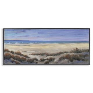 Stupell Traditional Grassy Beach Framed Giclee Art Design By Regina ...