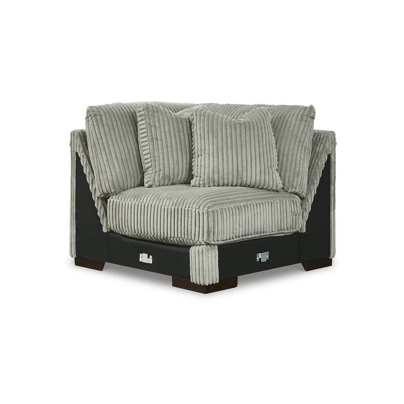 Signature Design by Ashley Lindyn 5-Piece Sectional with Chaise - 133"W x 133"D x 38"H