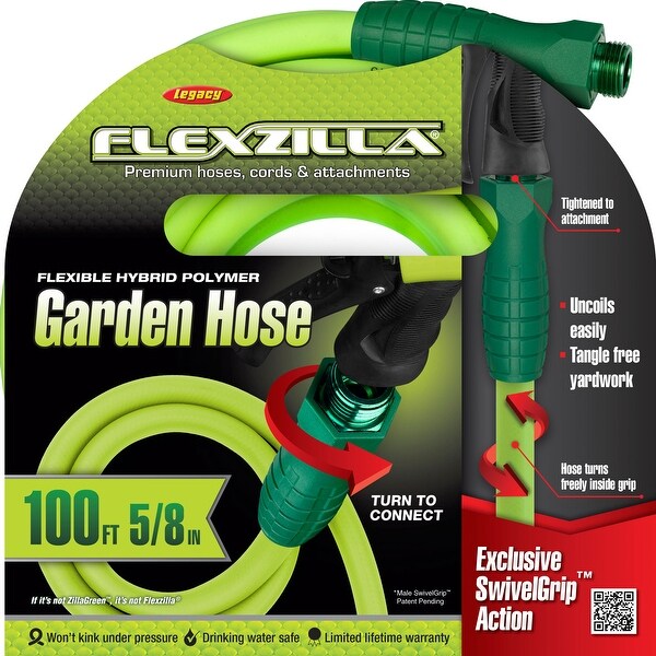 Shop Flexzilla Swivelgrip Garden Hose Overstock 22588477