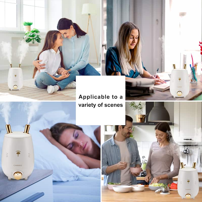 3L Top Fill Mist Humidifiers for Bedroom Middle Room