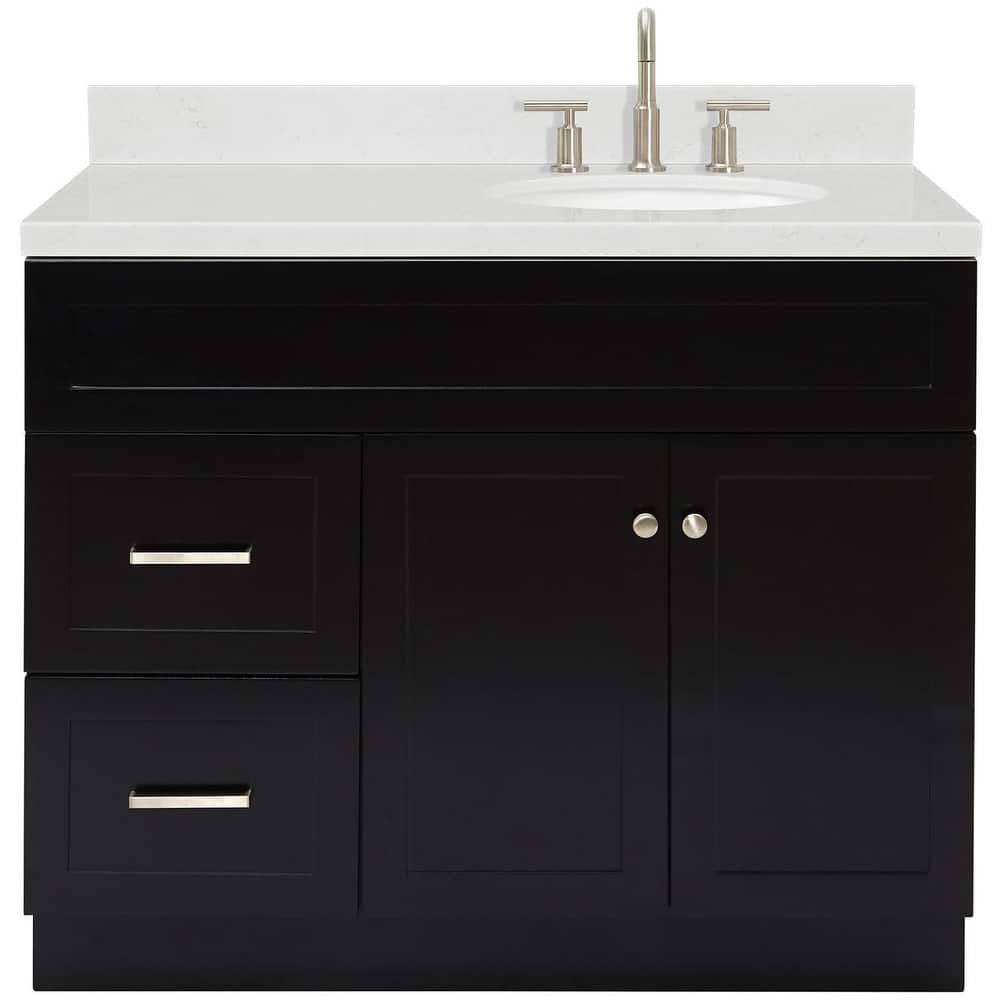 Ariel F042SRCQOVO Hamlet 42" Free Standing Single Basin Vanity Set
