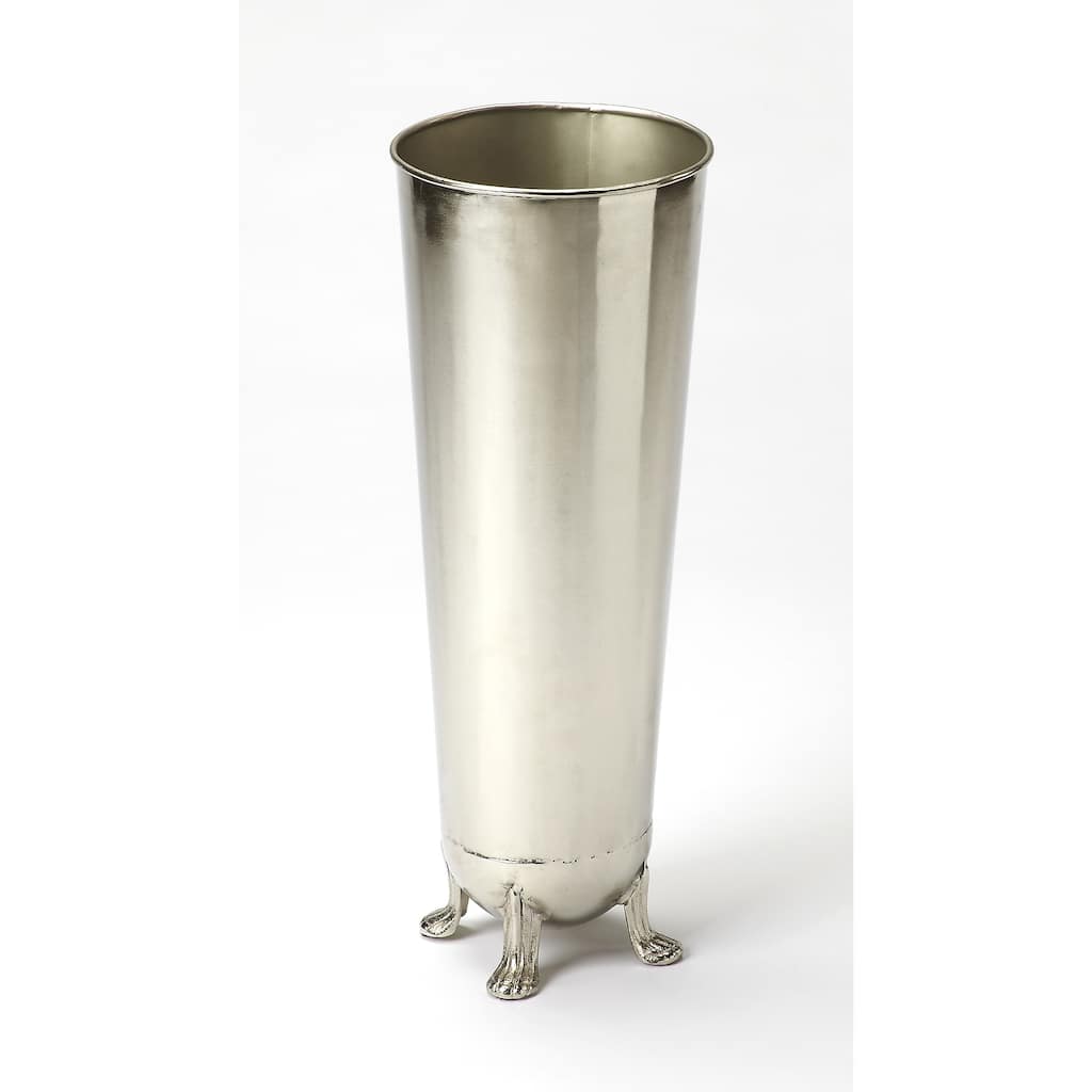 Butler Tanguay Polished Silver Umbrella Stand