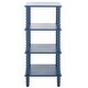 preview thumbnail 6 of 38, SAFAVIEH Home Dilyn 4 Tier Shelving Unit - 16" W x 16" D x 36" H