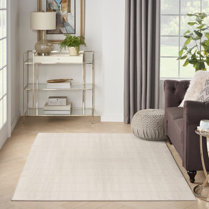 Nourison Serenity Home Indoor Geometric Area Rug