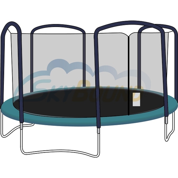 14 ft trampoline net 4 pole store