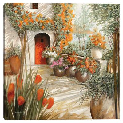 Terrazza Leggera by Guido Borelli Canvas Art Print