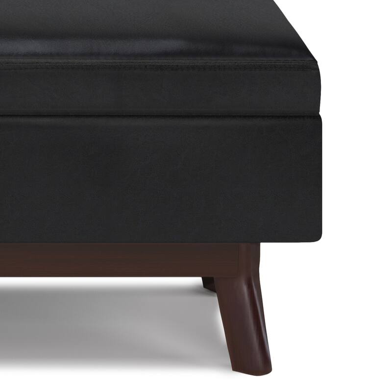 Wyndenhall Ethan Mid-century Modern Rectangular Table Ottoman