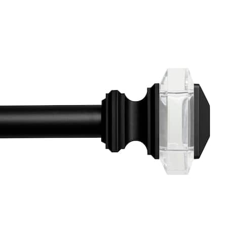 Copper Grove Iskar 1-inch Curtain Rod and Finial Set