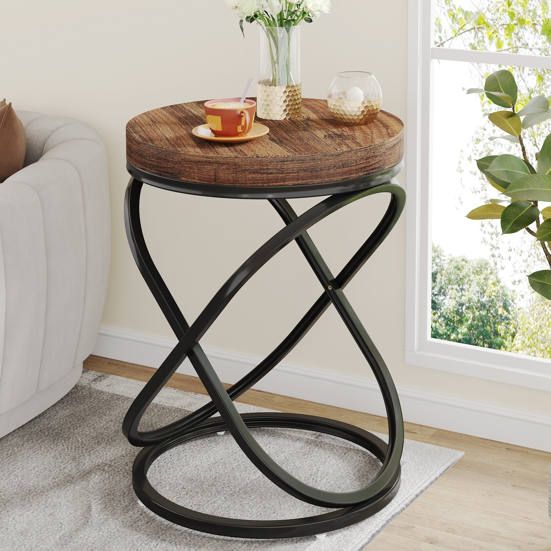 Wood, 1Easylife Side Tables - Bed Bath & Beyond