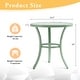 preview thumbnail 11 of 30, Metal Outdoor Round Side Table, Patio Coffee Bistro Table for Indoor Outdoor