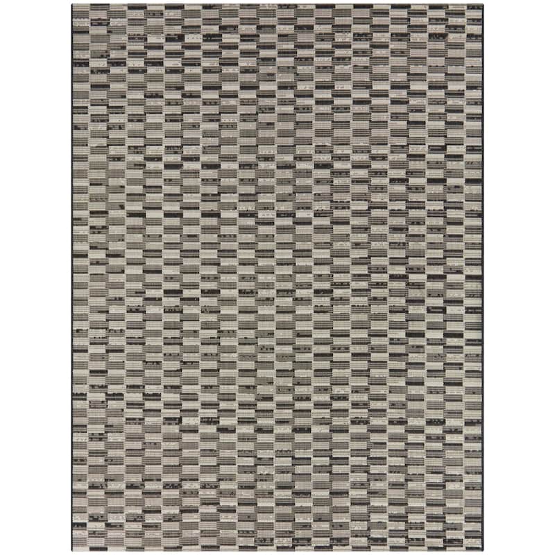 Joan Checkered Indoor/Outdoor Area Rug