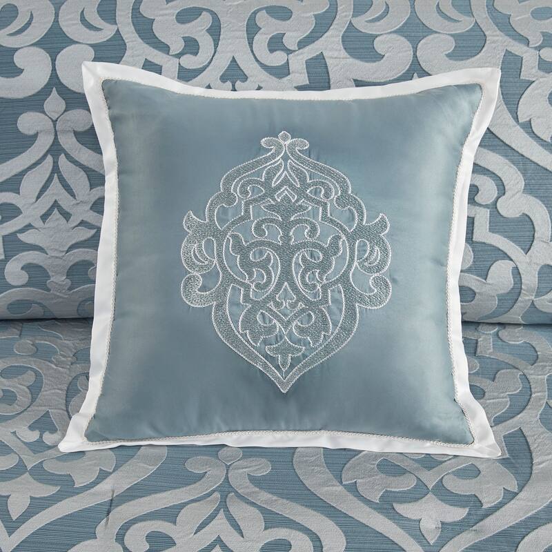 Madison Park Dillon 8 Piece Jacquard Comforter Set
