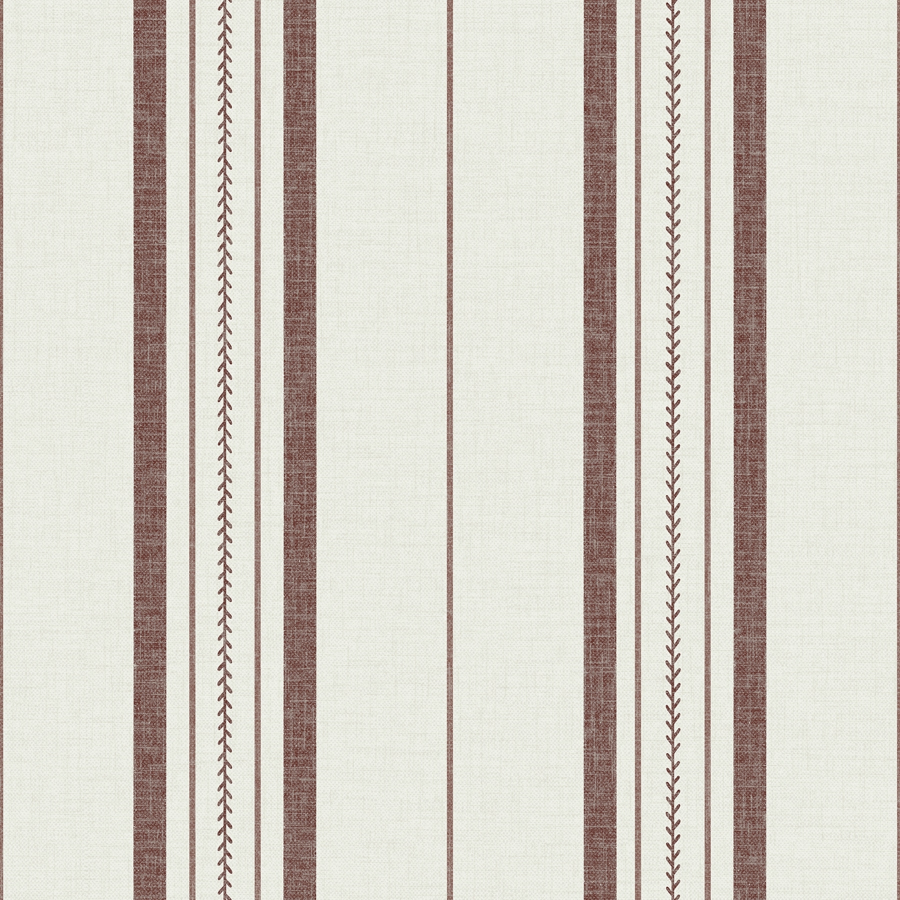 NuWallpaper Brownstone Boys Townhouse Stripe Maroon Peel and Stick Wallpaper - N/A