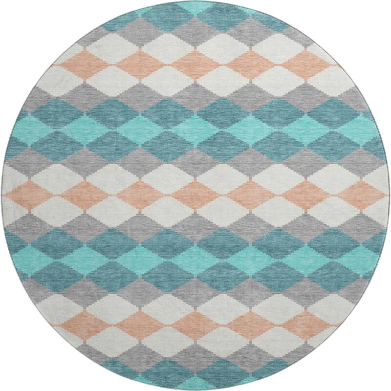 Premium Washable Super Soft Diamond Modern Mayfield Rug