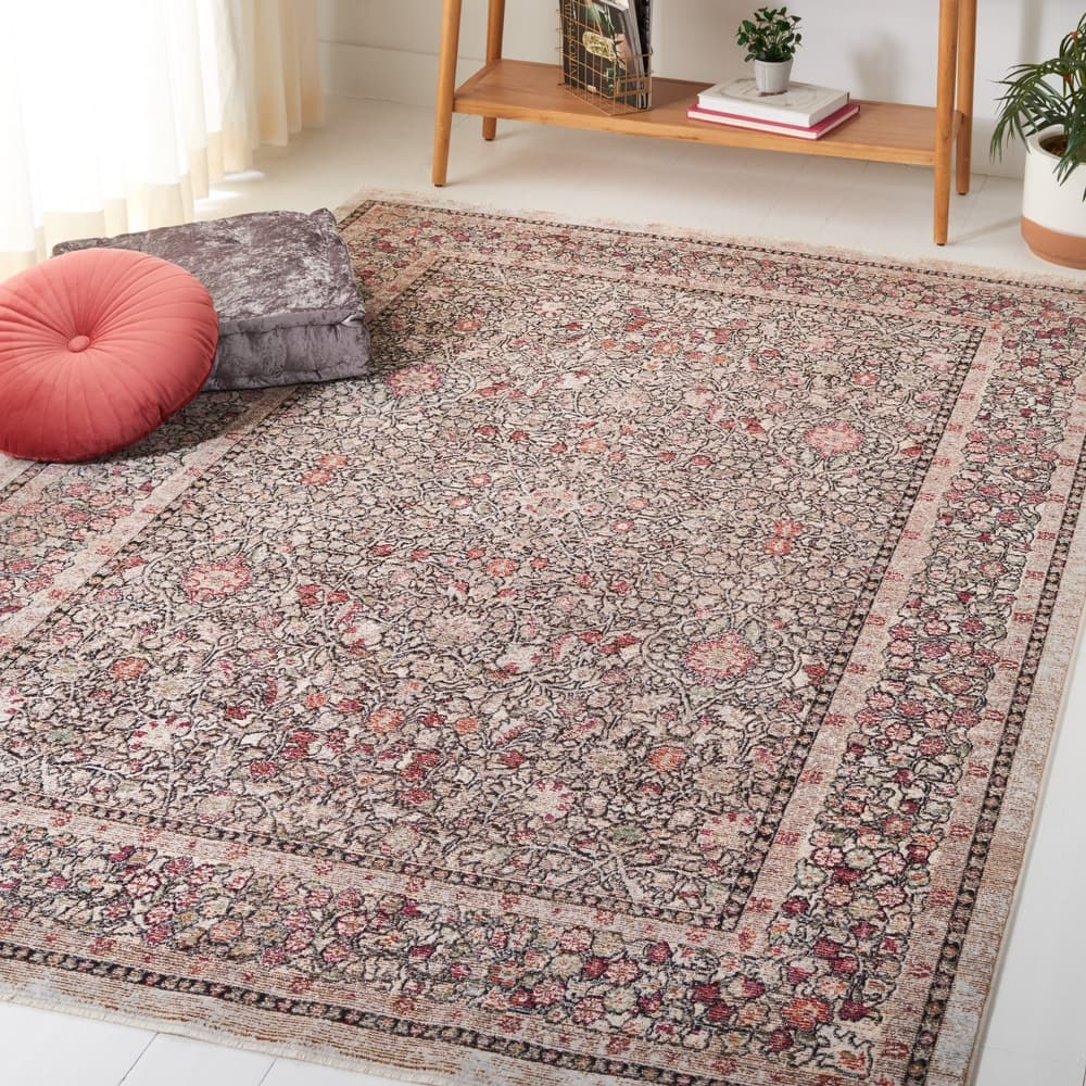SAFAVIEH Crimson Hernanda Simi Oriental Rug