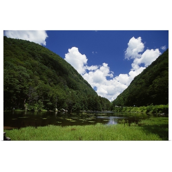 "Notch Lake in summer, Catskill Mountain State Park, New York" Poster Print