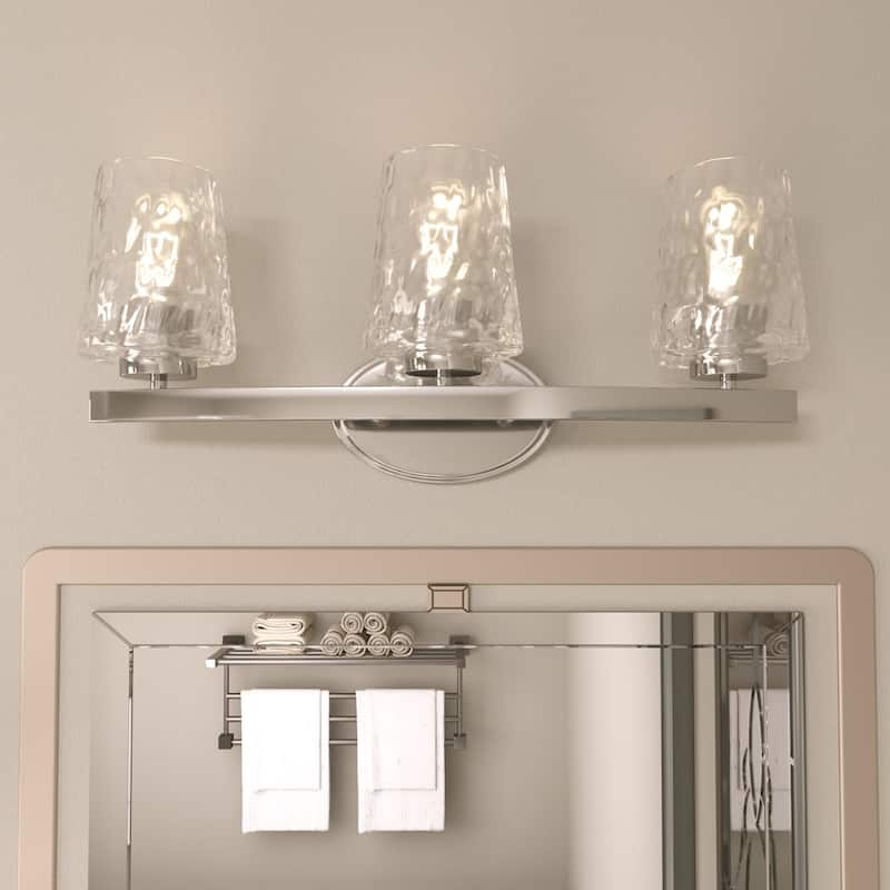 Acroma Modern Bathroom Vanity Light with Art Glass - N/A