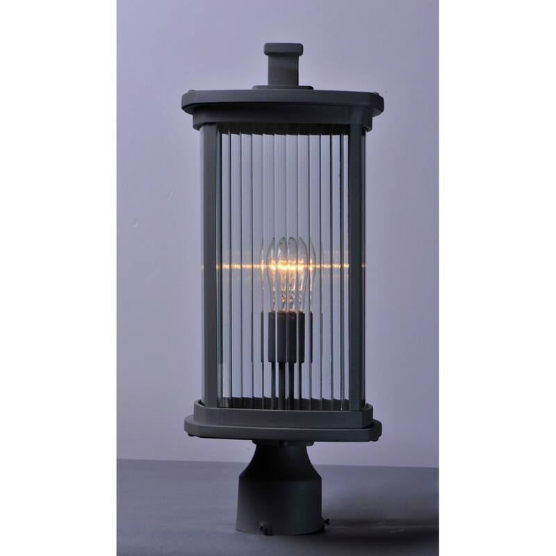 Maxim Terrace Single Light 19-1/4" High Outdoor Post Light with Clear