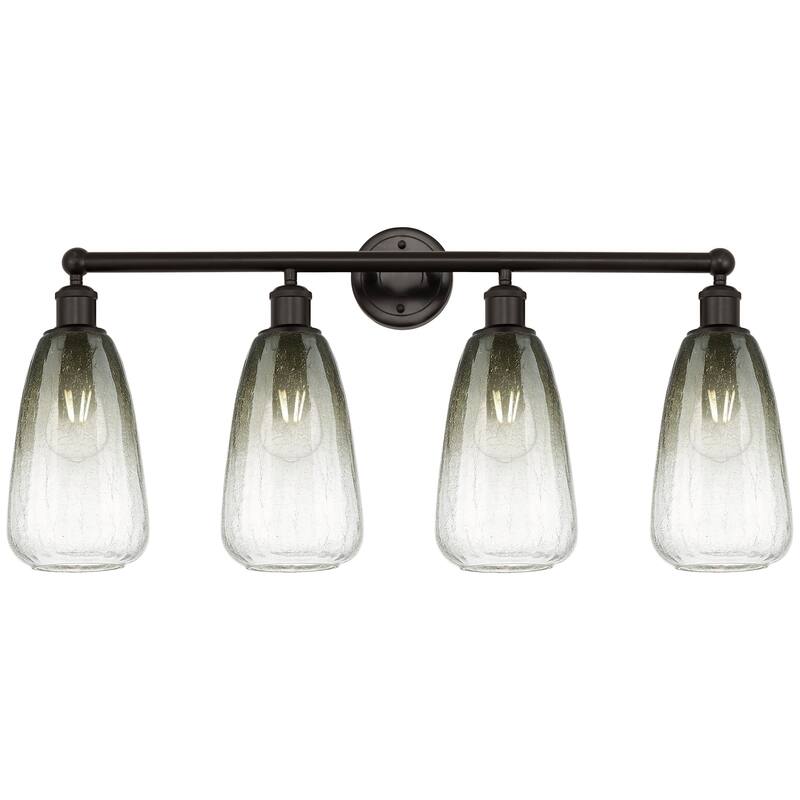 Innovations Lighting 616-4W-16-33 Brookhaven Almond Vanity Brookhaven - Oil Rubbed Bronze / Slate