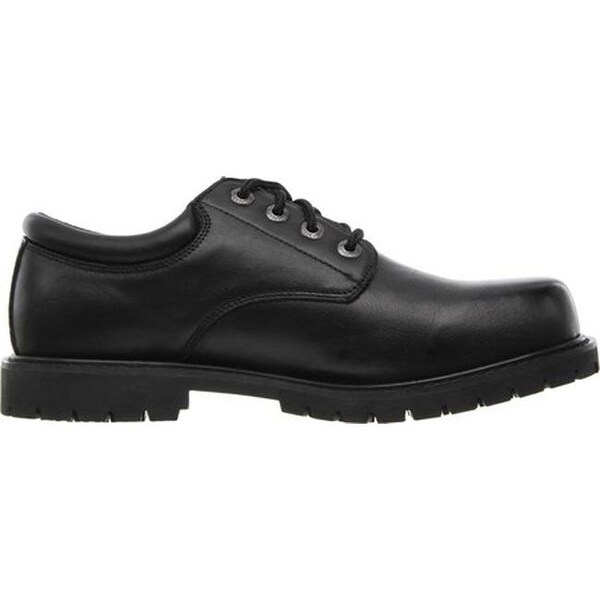 all black work shoes mens