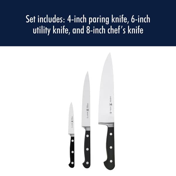 4 Pc. Paring/Utility Knife Set