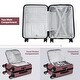 preview thumbnail 18 of 51, Carry-on Luggage 20 Inch Front Open Luggage Lightweight Suitcase